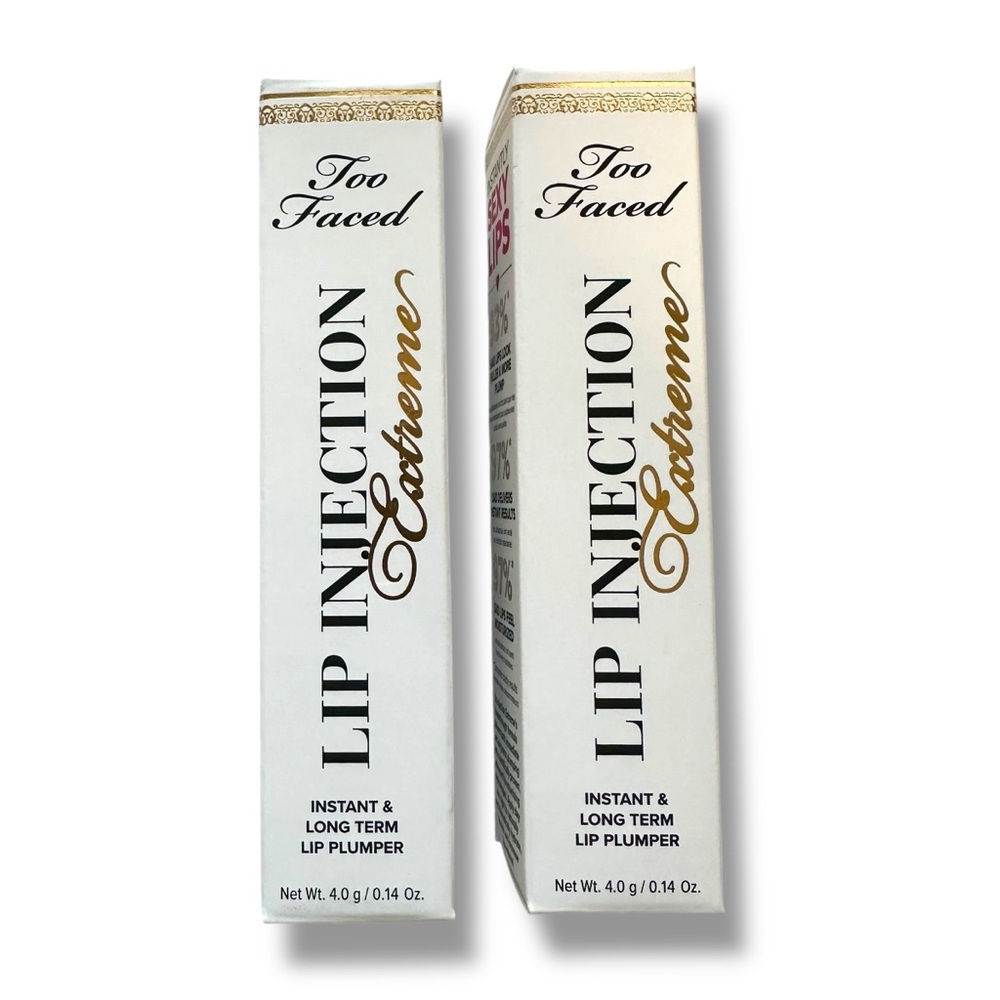 2X Too Faced Cosmetics Lip Injection Extreme - 0.14oz